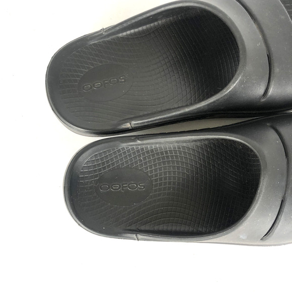 OOFOS Ooahh Sport Recovery Slides Men's 5 Women's 17 38 Black Unisex Comfort - Picture 6 of 10